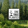 One Tree Planted logo with a forest background