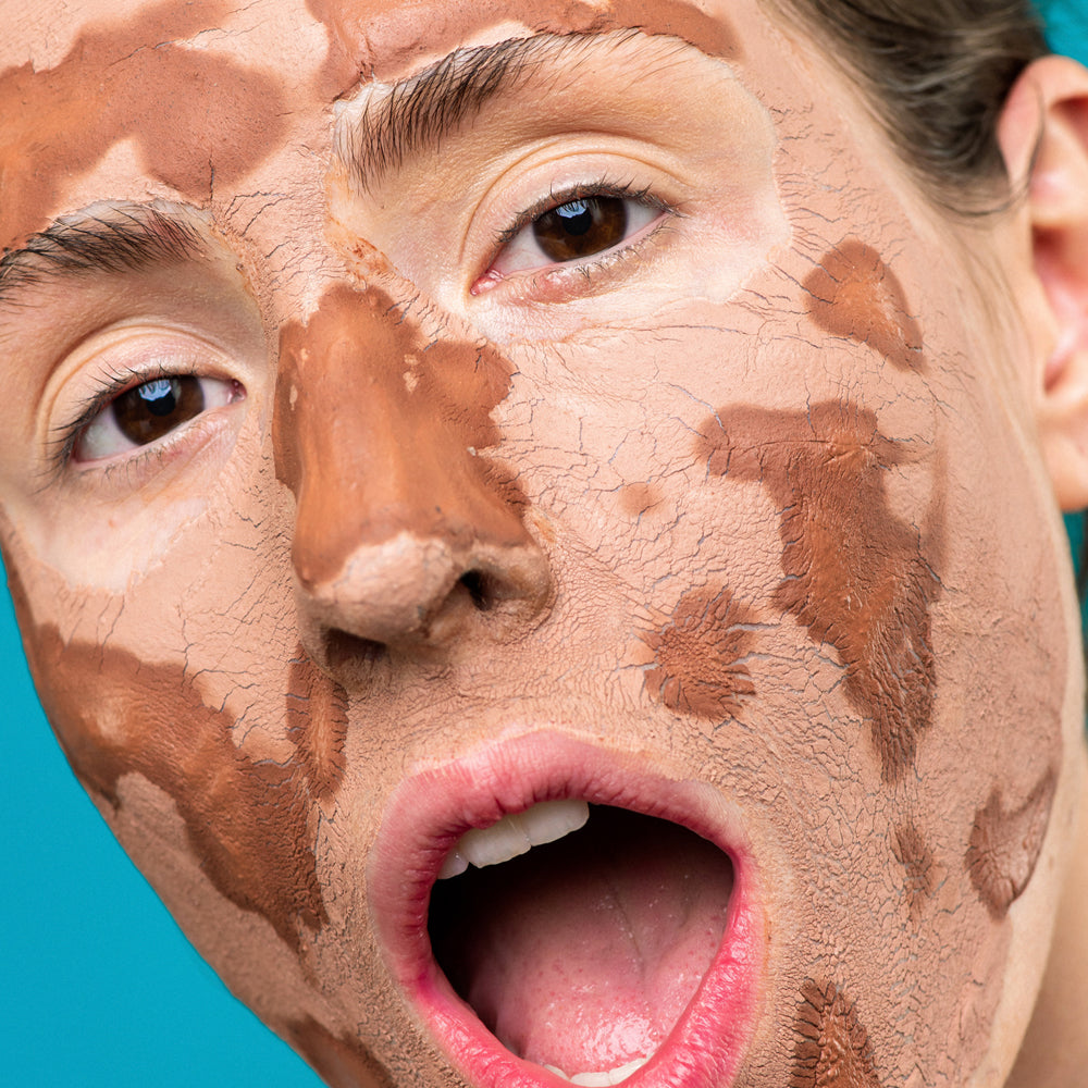Mascarilla Facial de Té Rojo Rooibos, Alga Roja y Arcilla Rosa Australiana